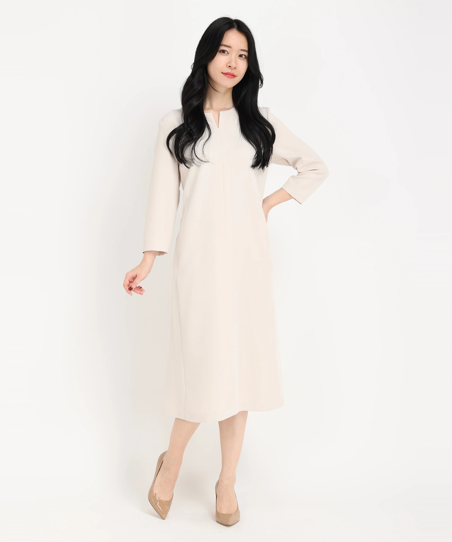 【美品】STRAWBERRY FIELDS チェック柄ワンピース Strawberry Fields 七分袖チェックワンピース - メルカリ