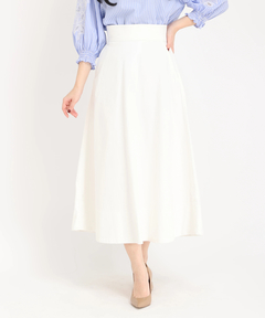 STRAWBERRY-FIELDS(ストロベリーフィールズ) |バックリボンデニムスカート