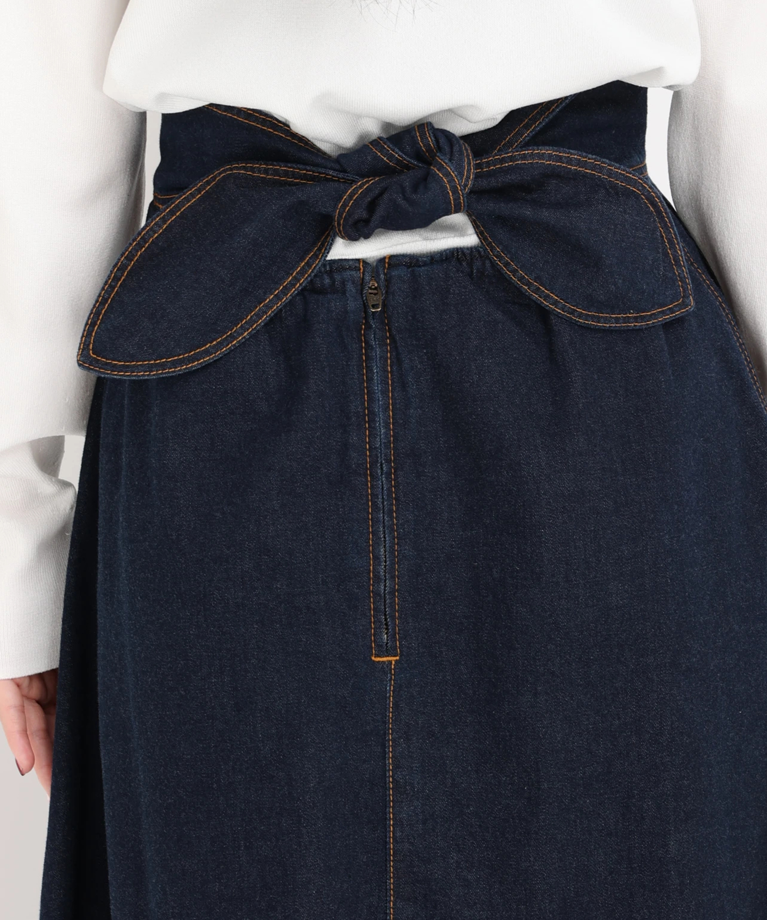 STRAWBERRY-FIELDS（ストロベリーフィールズ）｜バックリボンデニム