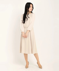 STRAWBERRY-FIELDS(ストロベリーフィールズ) |ダブルプリーツワンピース