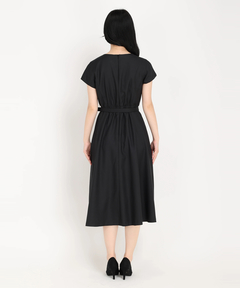 STRAWBERRY-FIELDS(ストロベリーフィールズ) |センタープリーツ半袖ワンピース