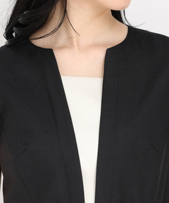 STRAWBERRY-FIELDS(ストロベリーフィールズ) |センタープリーツ半袖ワンピース