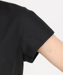 STRAWBERRY-FIELDS(ストロベリーフィールズ) |センタープリーツ半袖ワンピース