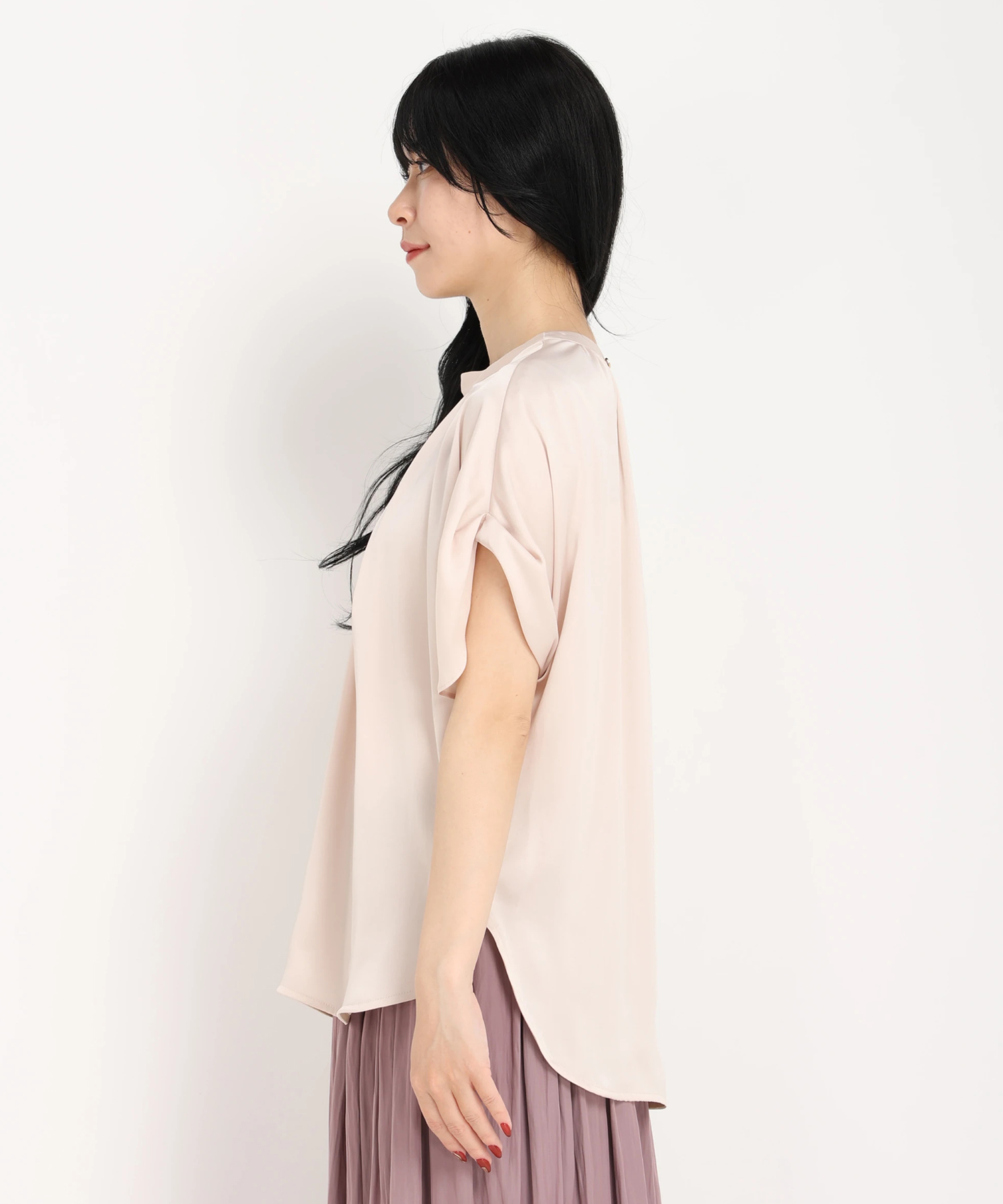 STRAWBERRY-FIELDS - 【新品/売れ筋】STRAWBERRY-FIELDS フローティーサテン ブラウス STRAWBERRY-FIELDS - ストロベリーフィールズ♡フローティー