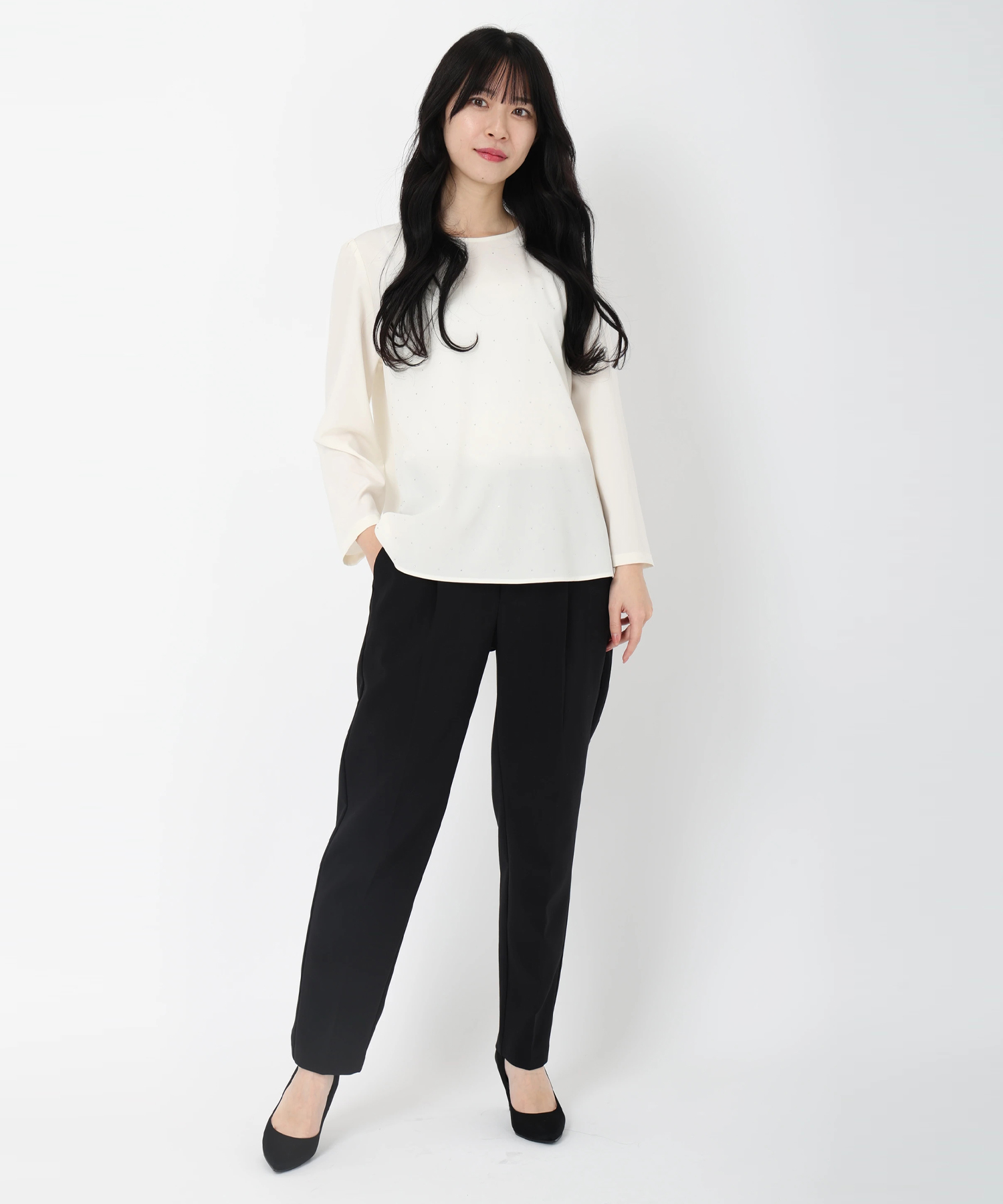 ☆新品☆STRAWBERRY-FIELDS カットソー　ブラウス☆ STRAWBERRY-FIELDS(ストロベリーフィールズ)｜Tシャツ