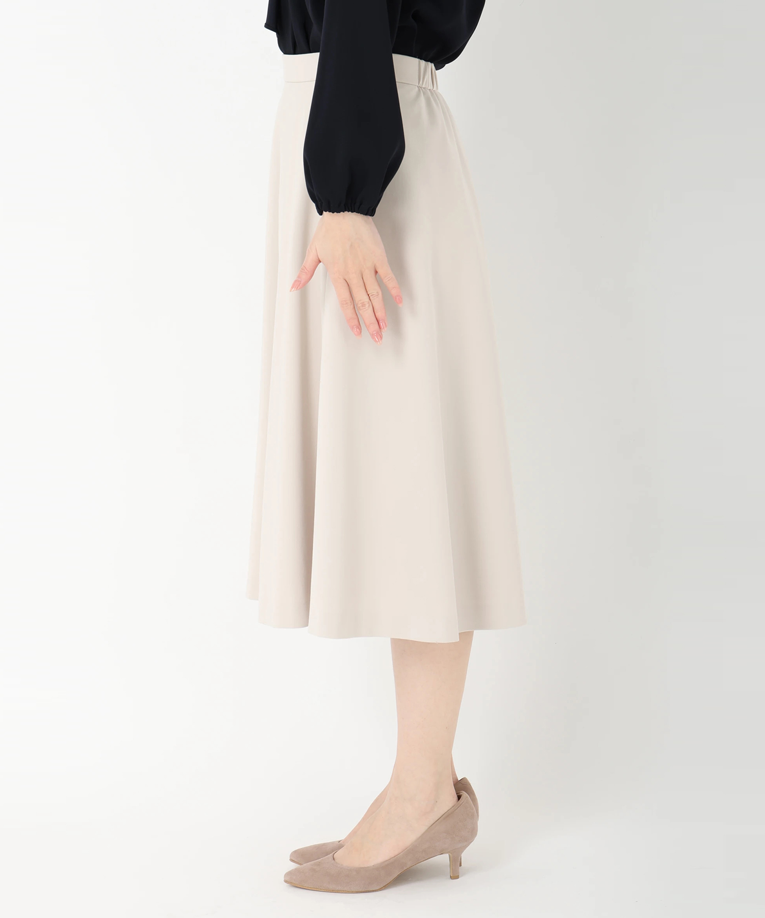 【新品未使用】美人百科掲載　2025ストロベリーフィールズ　完売フレアスカート STRAWBERRY-FIELDS（ストロベリーフィールズ） フレアスカート