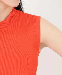 STRAWBERRY-FIELDS(ストロベリーフィールズ) |ノースリーブリブニット