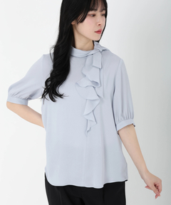 STRAWBERRY-FIELDS(ストロベリーフィールズ) |ラッフルリボンブラウス