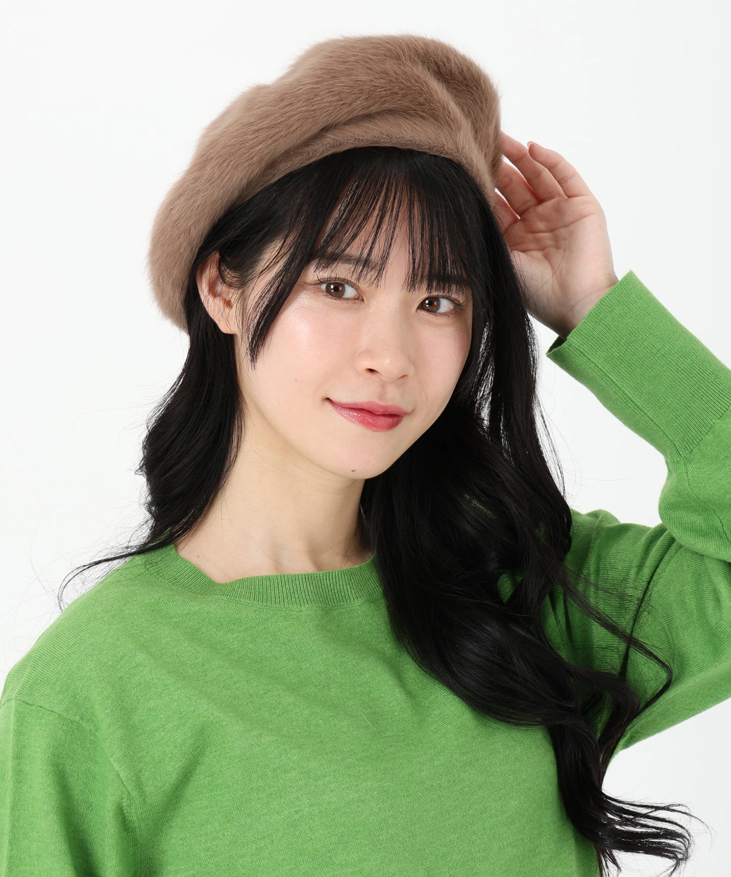 新品★ストロベリーフィールズ　サイズ調整可ストローハット　上品なリボンの夏帽子 ハット ストローハット ツバ広[品番：XV000020648]｜STYLEBLOCK