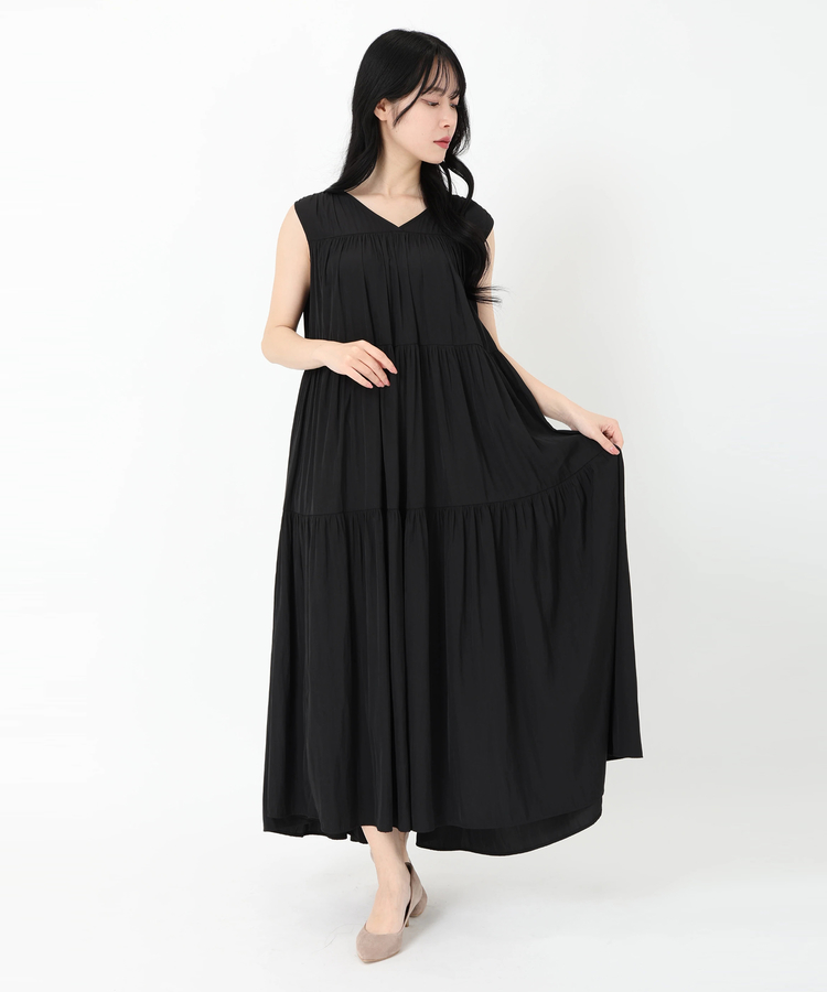 新作*S MAXMARA* Perry サテンミディドレス ワンピース レッド レッド（赤）系 Max Mara(マックスマーラ) ワンピース