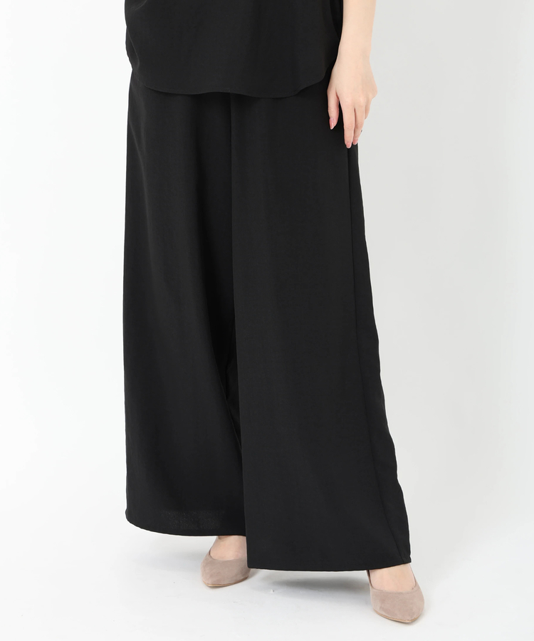 STRAWBERRY-FIELDS(ストロベリーフィールズ) |ウエストギャザーパンツ