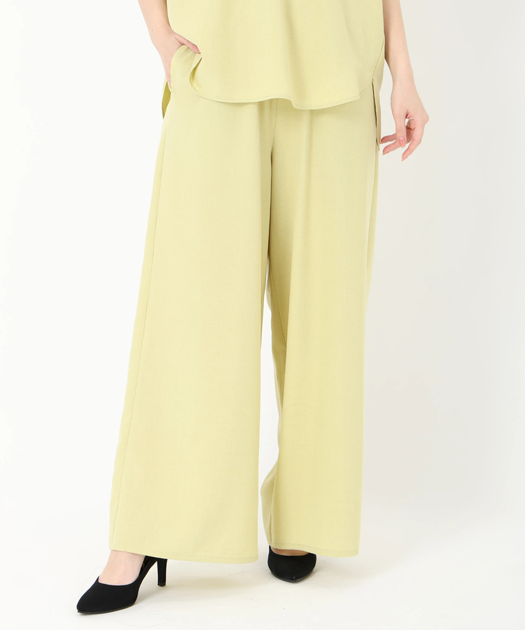 STRAWBERRY-FIELDS(ストロベリーフィールズ) |ウエストギャザーパンツ