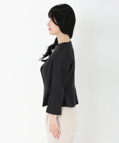 STRAWBERRY-FIELDS(ストロベリーフィールズ) |７分袖ペプラムジャケット