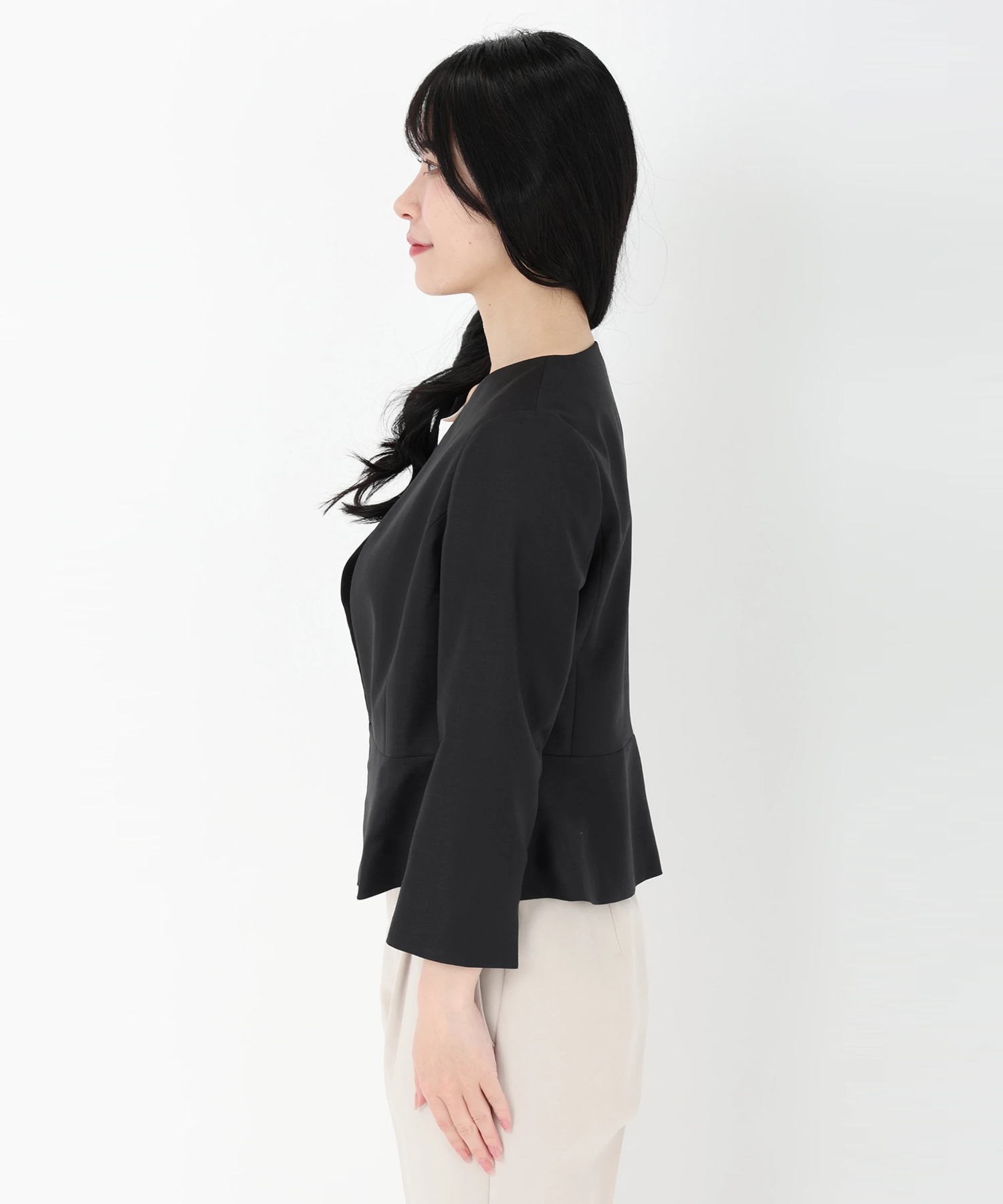 STRAWBERRY-FIELDS（ストロベリーフィールズ）｜7分袖ペプラム