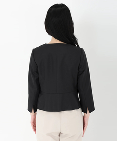 STRAWBERRY-FIELDS(ストロベリーフィールズ) |７分袖ペプラムジャケット
