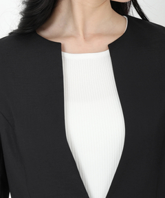 STRAWBERRY-FIELDS(ストロベリーフィールズ) |７分袖ペプラムジャケット