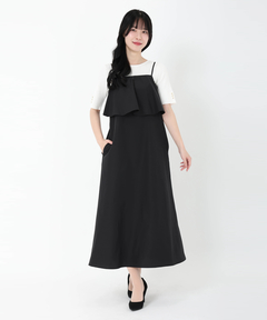 STRAWBERRY-FIELDS(ストロベリーフィールズ) |バックリボンキャミワンピース