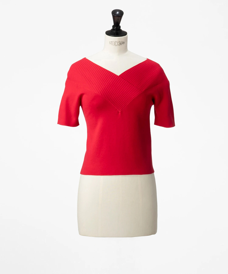 STRAWBERRY-FIELDS(ストロベリーフィールズ) |前後２ＷＡＹカシュクールニット