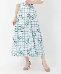 STRAWBERRY-FIELDS(ストロベリーフィールズ) |ソフトマーメイドプリントスカート