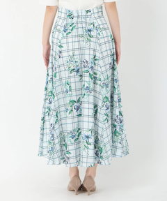 STRAWBERRY-FIELDS(ストロベリーフィールズ) |ソフトマーメイドプリントスカート