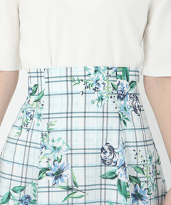 STRAWBERRY-FIELDS(ストロベリーフィールズ) |ソフトマーメイドプリントスカート