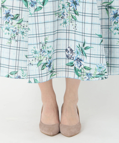 STRAWBERRY-FIELDS(ストロベリーフィールズ) |ソフトマーメイドプリントスカート