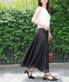 STRAWBERRY-FIELDS(ストロベリーフィールズ) |ソフトマーマイドレーススカート