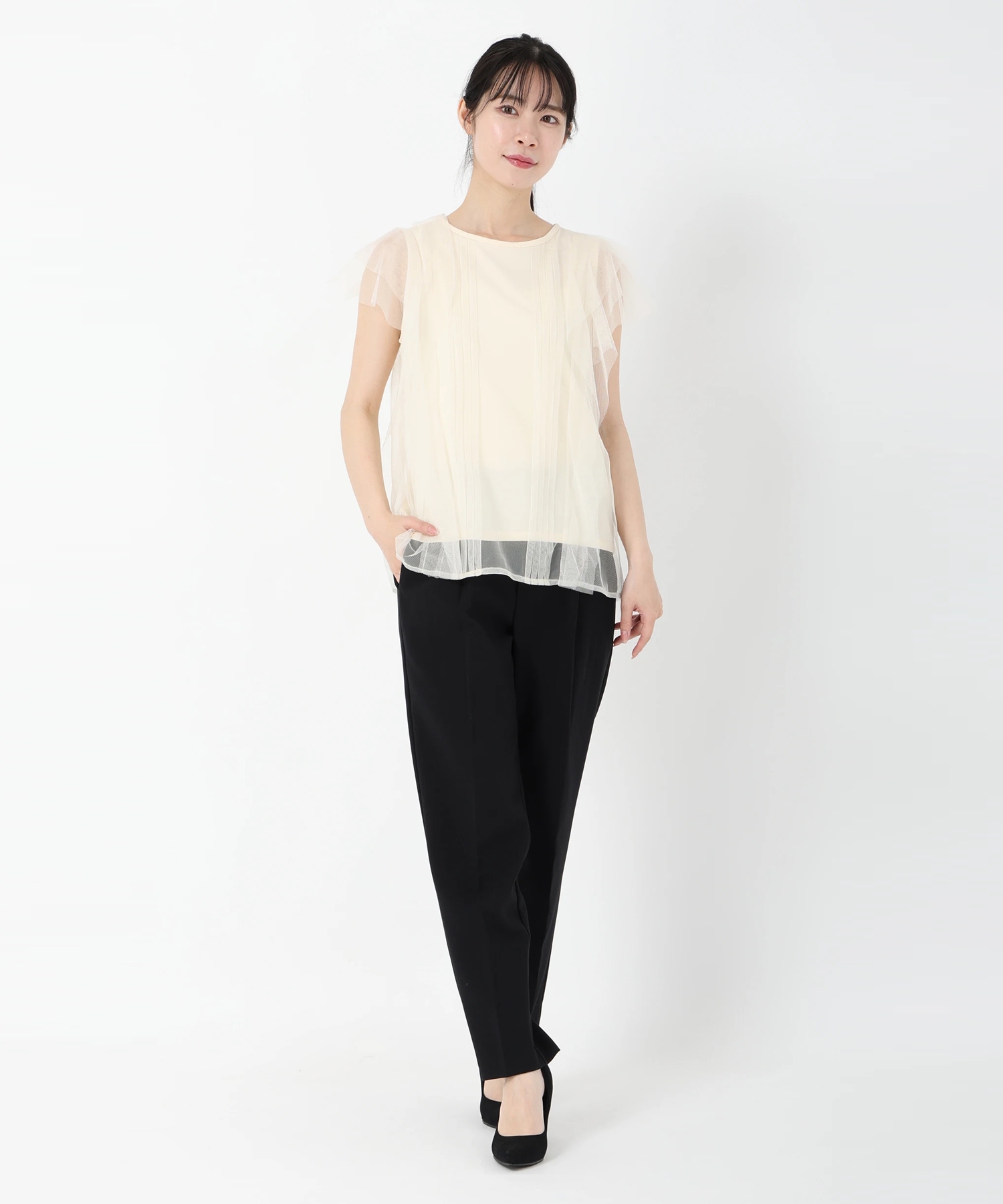 STRAWBERRY-FIELDS（ストロベリーフィールズ）｜ノースリーブチュール