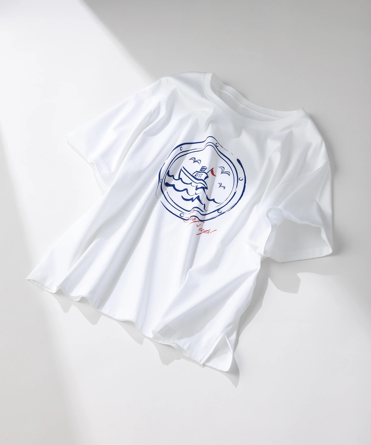 STRAWBERRY-FIELDS(ストロベリーフィールズ) |マリンプリントＴシャツ