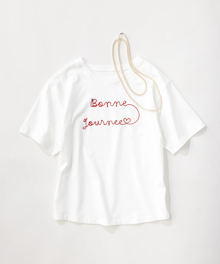 STRAWBERRY-FIELDS(ストロベリーフィールズ) |エンブロイダリーロゴＴシャツ