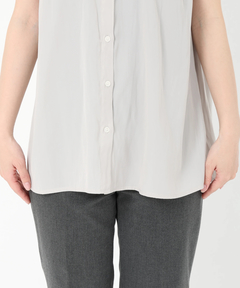 STRAWBERRY-FIELDS(ストロベリーフィールズ) |パウダーサテンフレンチスリーブブラウス