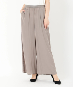 STRAWBERRY-FIELDS(ストロベリーフィールズ) |パウダーサテンイージーパンツ