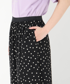 STRAWBERRY-FIELDS(ストロベリーフィールズ) |パウダーサテンイージーパンツ