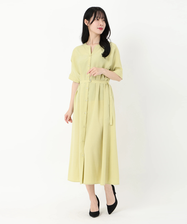 STRAWBERRY-FIELDS(ストロベリーフィールズ) |キーネックワンピース