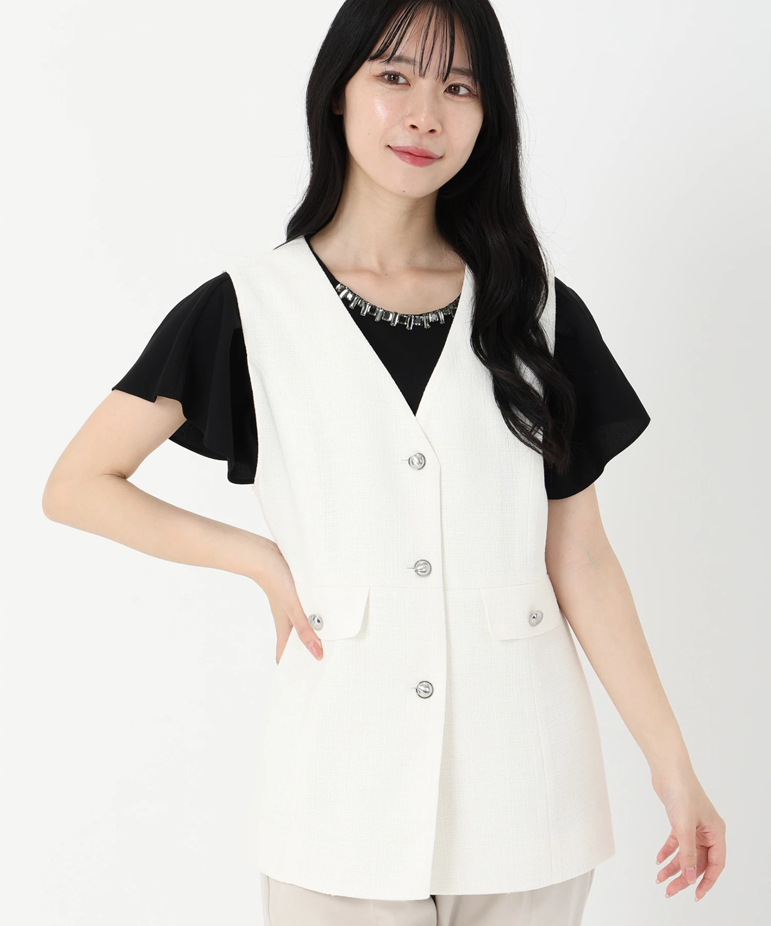 J5105 美品 デペトリロ 絹麻グレンプレイド サマーツイードジャケット 48 J5105 美品 デペトリロ 絹麻グレンプレイド サマーツイード