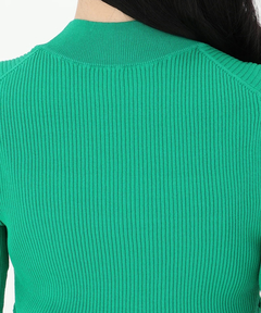 STRAWBERRY-FIELDS(ストロベリーフィールズ) |ボレロレイヤード風リブニット