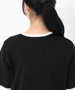 STRAWBERRY-FIELDS(ストロベリーフィールズ) |バイカラートリミングニットカーディガン