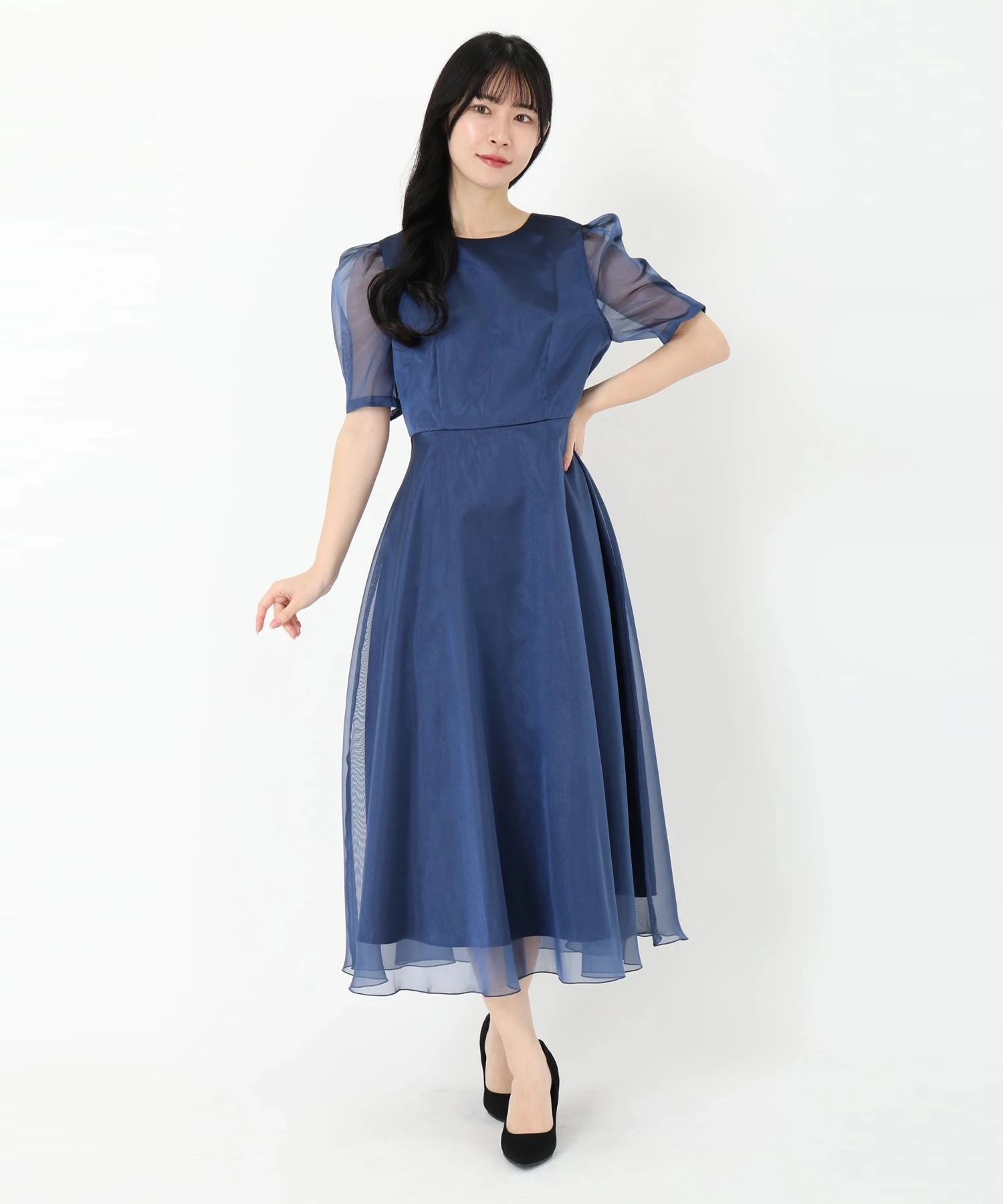Strawberry Fields ワンピース STRAWBERRY-FIELDS ワンピース マットジャージ＊フローラクロス