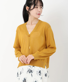 STRAWBERRY-FIELDS(ストロベリーフィールズ) |コットンアセテートカーディガン