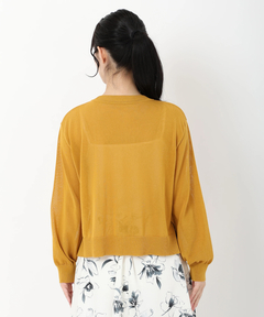 STRAWBERRY-FIELDS(ストロベリーフィールズ) |コットンアセテートカーディガン