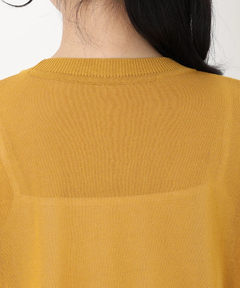 STRAWBERRY-FIELDS(ストロベリーフィールズ) |コットンアセテートカーディガン