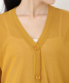 STRAWBERRY-FIELDS(ストロベリーフィールズ) |コットンアセテートカーディガン