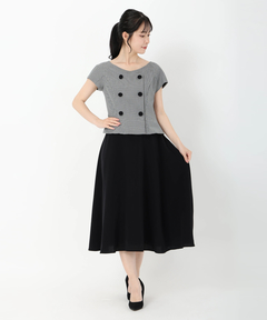 STRAWBERRY FIELDS ノースリーブプリーツチュニック アイボリー STRAWBERRY FIELDS ノースリーブプリーツチュニック アイボリー