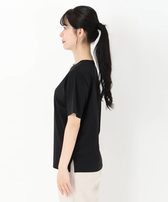 STRAWBERRY-FIELDS(ストロベリーフィールズ) |クランプルパールネックＴシャツ