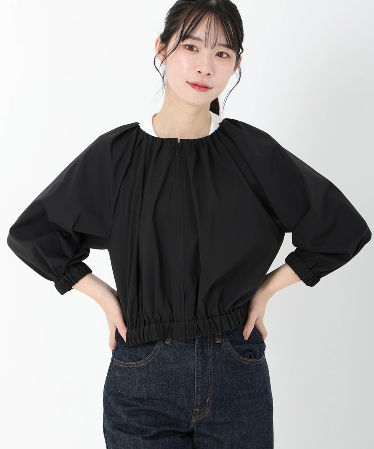 STRAWBERRY-FIELDS(ストロベリーフィールズ) |タフタギャザーブルゾン