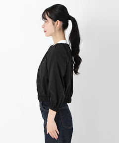 STRAWBERRY-FIELDS(ストロベリーフィールズ) |タフタギャザーブルゾン
