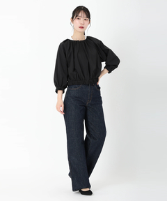 STRAWBERRY-FIELDS(ストロベリーフィールズ) |タフタギャザーブルゾン