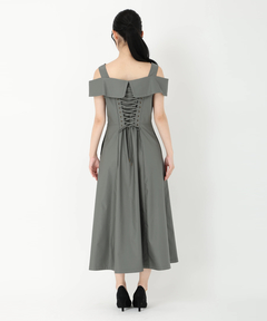 STRAWBERRY-FIELDS(ストロベリーフィールズ) |バックレースアップジャンスカ