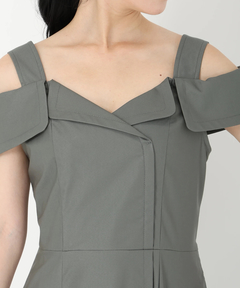 STRAWBERRY-FIELDS(ストロベリーフィールズ) |バックレースアップジャンスカ