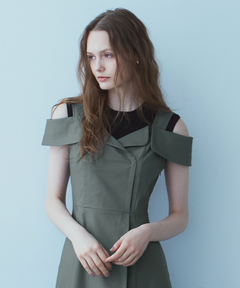 STRAWBERRY-FIELDS(ストロベリーフィールズ) |バックレースアップジャンスカ